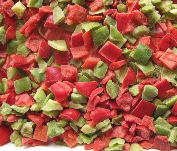 Frozen Mixed Sliced Sweet Bell Pepper 3 Color