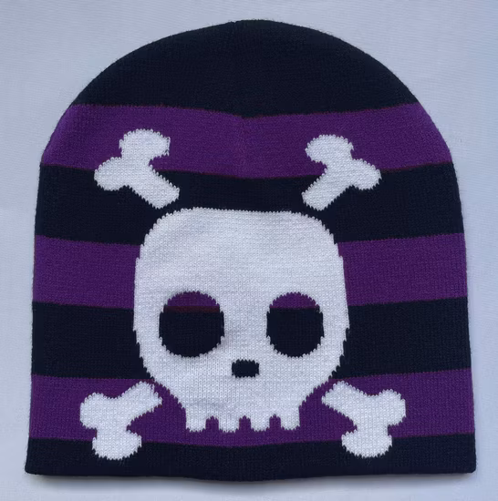 Уличная унисекс для мужчин и мальчиков кашемировая мягкая на ощупь сноубордическая шапка с черепом для лыж и велосипеда, повседневная флоппи-уютная пушистая шапка в рубчик с напуском